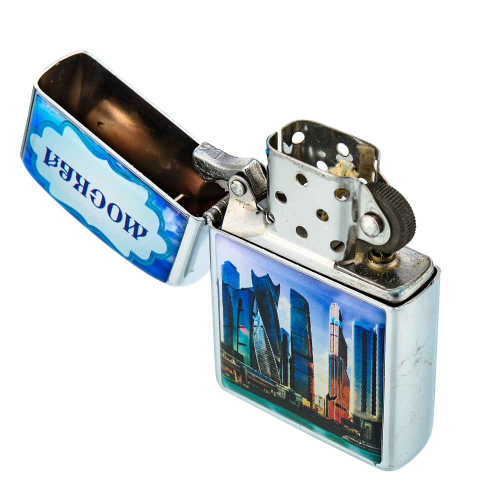 Зажигалка «Москва-Сити» - интернет магазин Русь Велика я фото 1