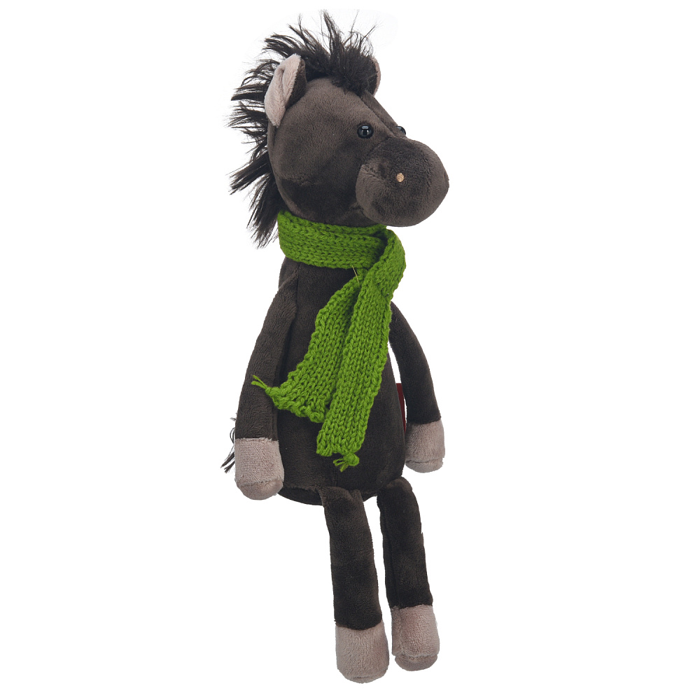 Лошадь Символ 2026 года. Мягкая игрушка «Конек Уголек» - интернет магазин Русь Велика я фото 1