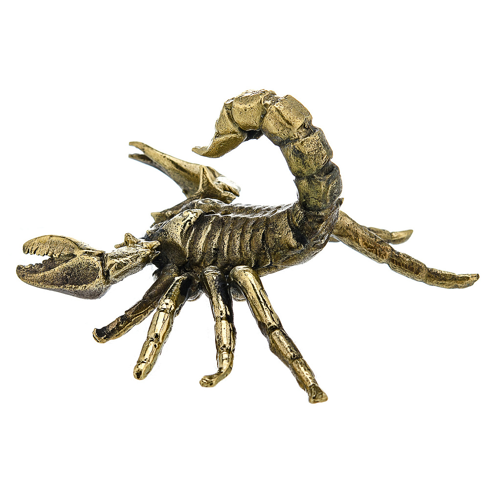 Бронзовая статуэтка «Скорпион» - интернет магазин Русь Велика я фото 1