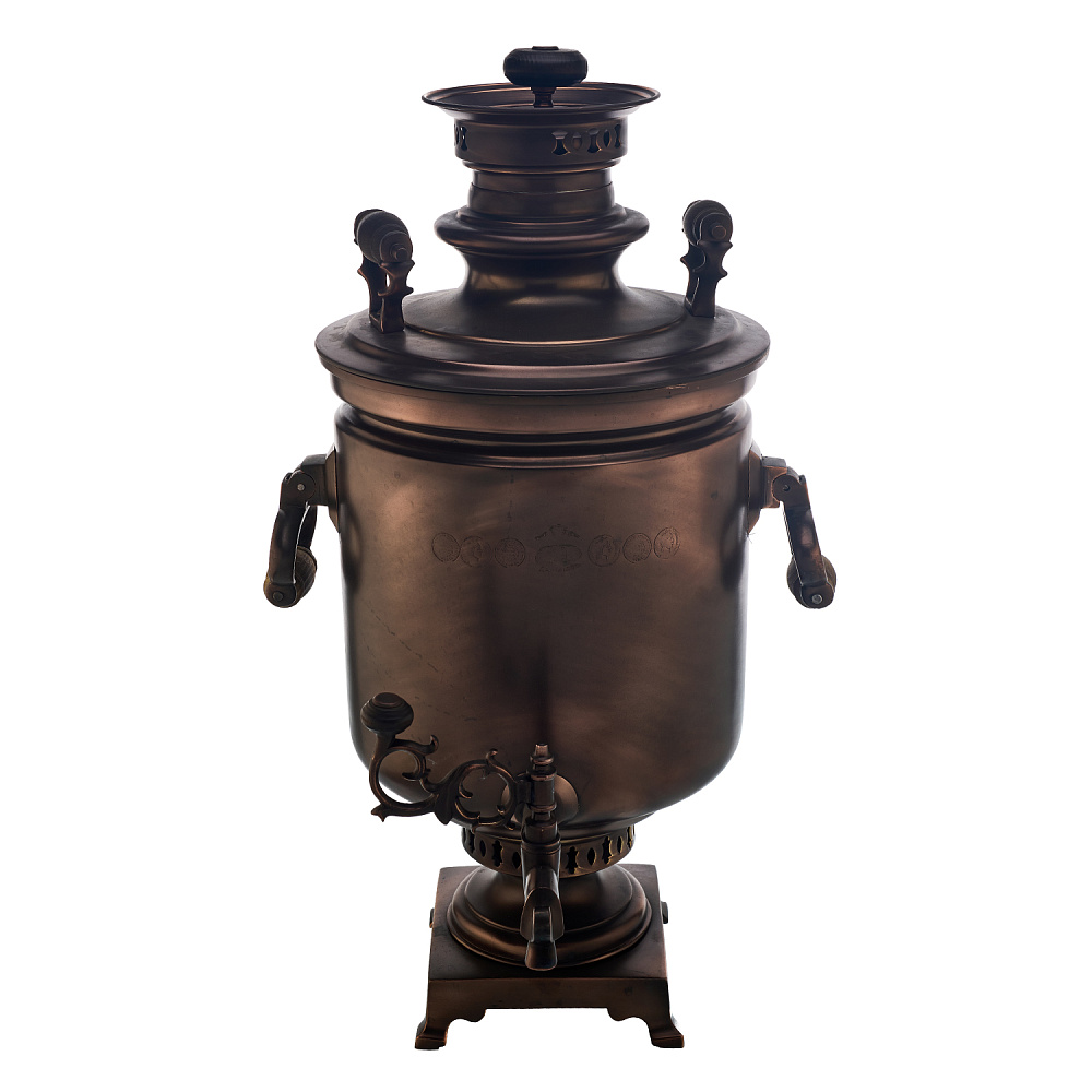 Самовар жаровой 11 л медальный. Клейма Баташева - интернет магазин Русь Велика я фото 1