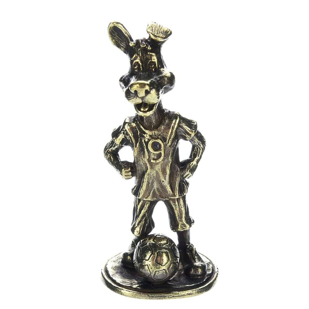 Статуэтка «Собака-футболист» - интернет магазин Русь Велика я фото 1