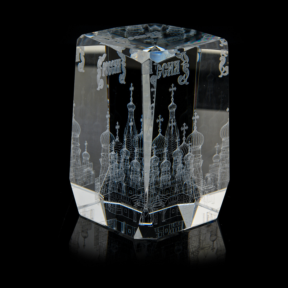 Лазерная графика. Статуэтка «Россия» - интернет магазин Русь Велика я фото 1