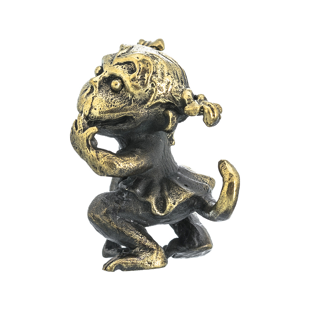 Бронзовая статуэтка «Обезьянка Клара» - интернет магазин Русь Велика я фото 2
