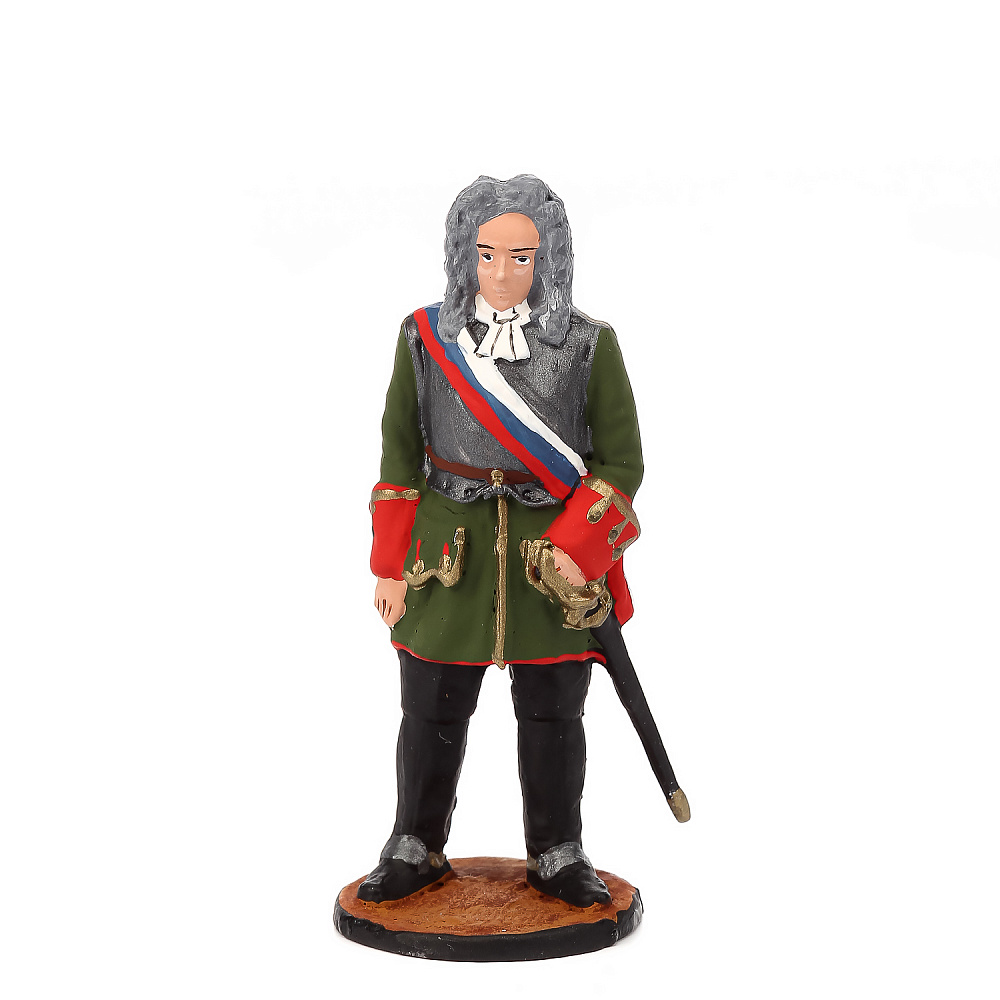 0063257 Оловянная миниатюра Набор солдатиков «ПЕТР ПЕРВЫЙ И СОЛДАТЫ» (композиция из 5 фигур) - интернет магазин Русь Велика я фото 4