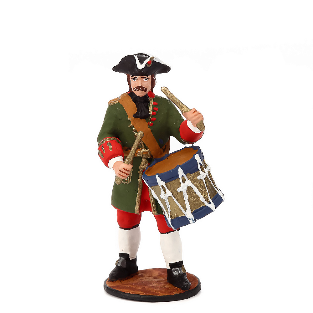 0063257 Оловянная миниатюра Набор солдатиков «ПЕТР ПЕРВЫЙ И СОЛДАТЫ» (композиция из 5 фигур) - интернет магазин Русь Велика я фото 3