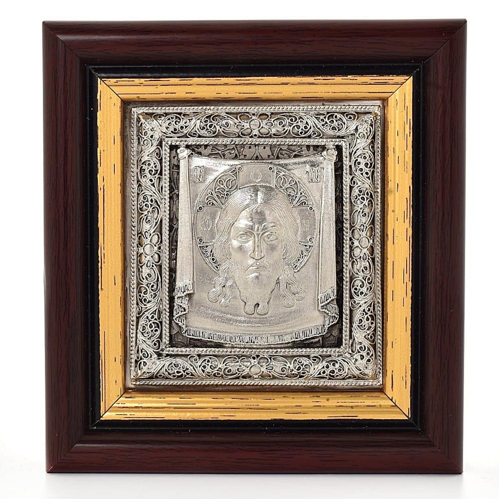 Икона «Спас Нерукотворный» 8 х 8 см - интернет магазин Русь Велика я 