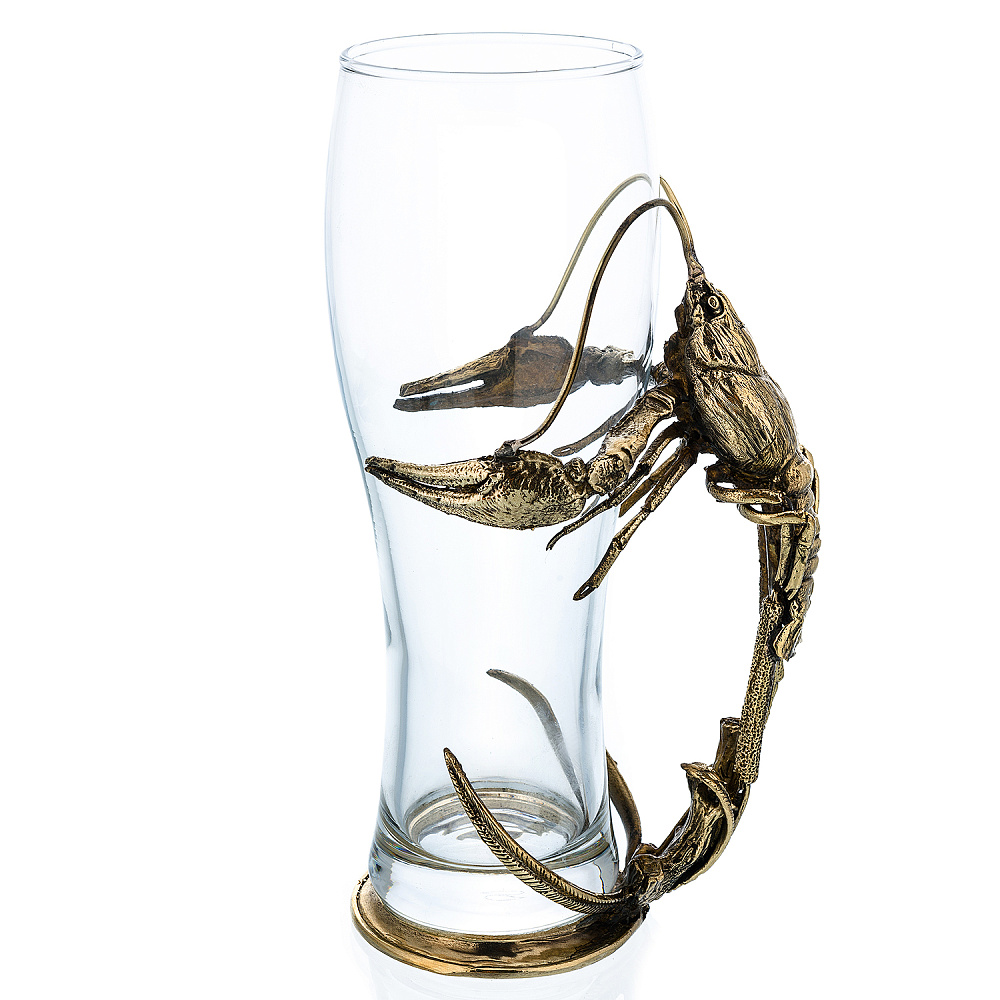 Пивной бокал «Рак» 0,5 л - интернет магазин Русь Велика я 