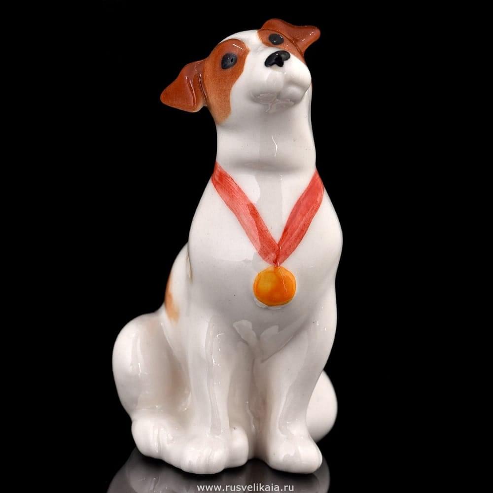 Статуэтка «Джек-рассел-терьер Лео». ИФЗ - интернет магазин Русь Велика я 