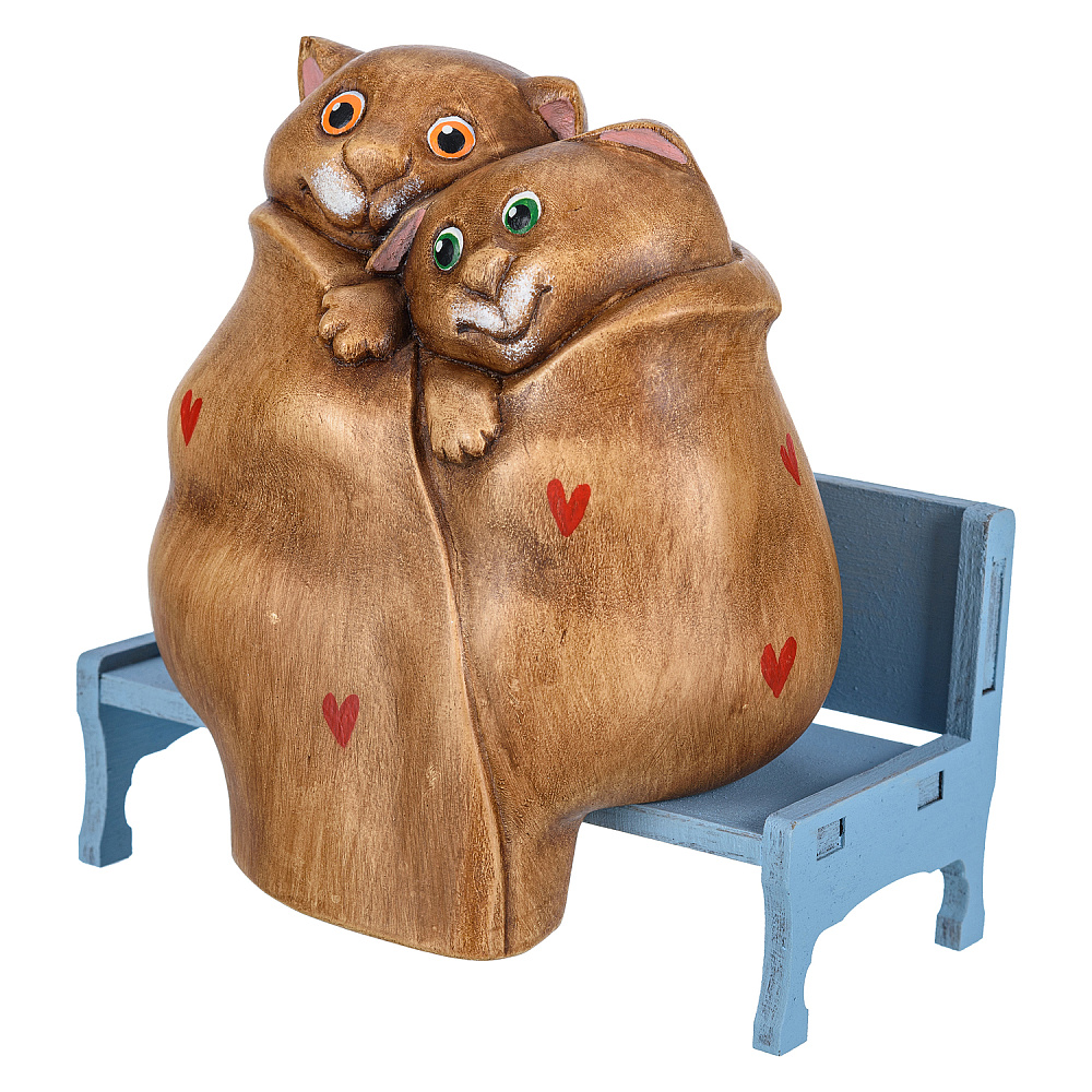 Статуэтка «Коты - любовь греет» - интернет магазин Русь Велика я фото 2