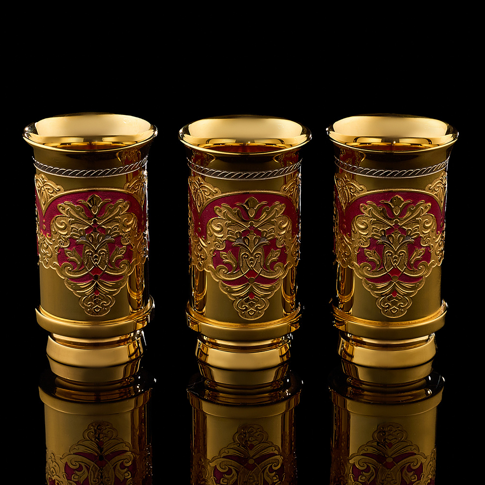 Икорница со стопками «Дары моря». Златоуст - интернет магазин Русь Велика я фото 3