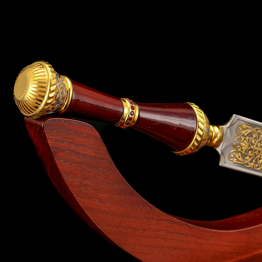 Нож для бумаг на подставке «Кабинетный». Златоуст - интернет магазин Русь Велика я фото 4