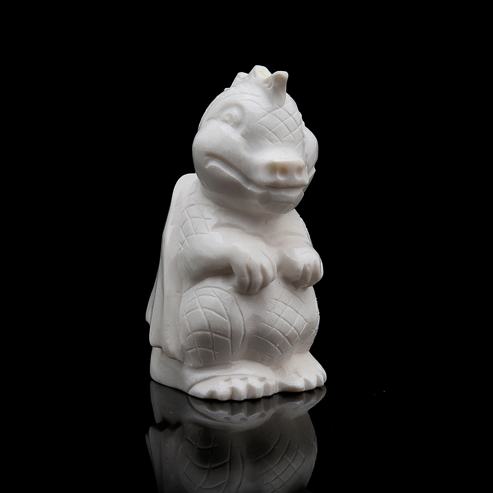 Статуэтка из рога лося «Дракон» - интернет магазин Русь Велика я фото 2