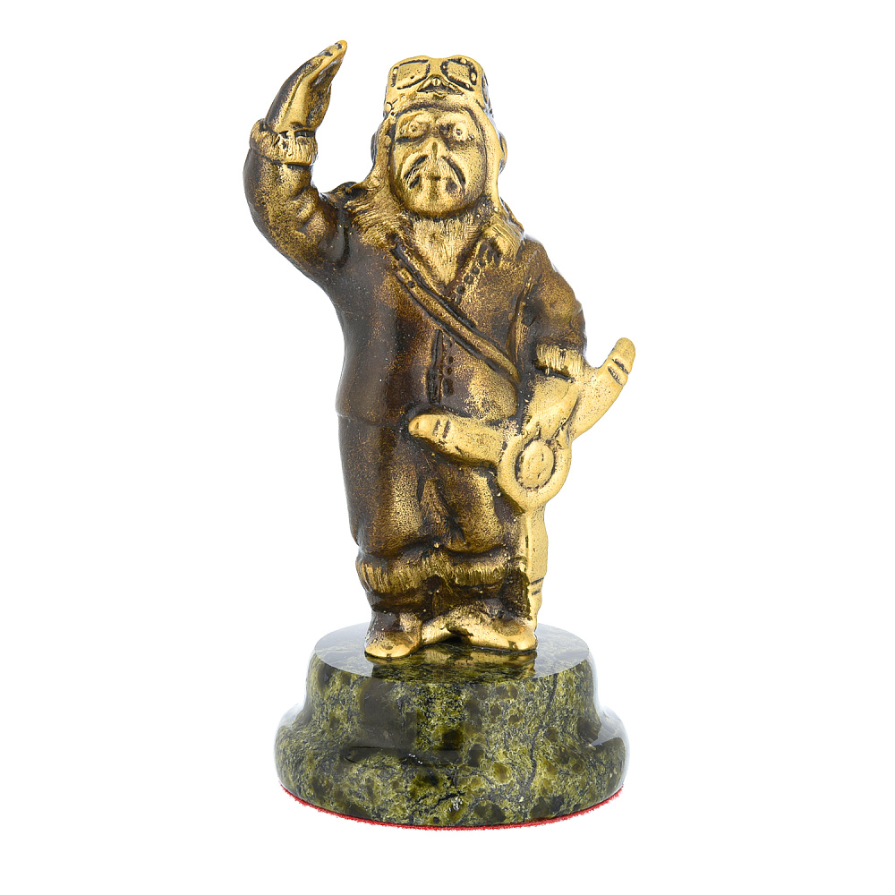 Бронзовая статуэтка «Летчик» - интернет магазин Русь Велика я 