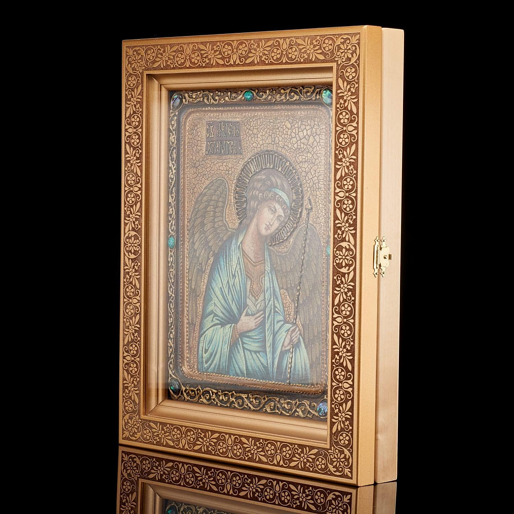 Икона живописная «Ангел-Хранитель» на кипарисе 21 х 29 см - интернет магазин Русь Велика я фото 1