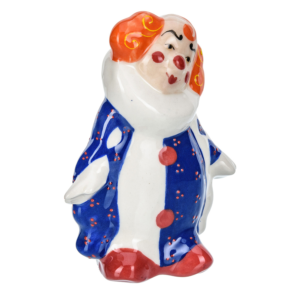 Керамическая статуэтка «Клоун» - интернет магазин Русь Велика я фото 1