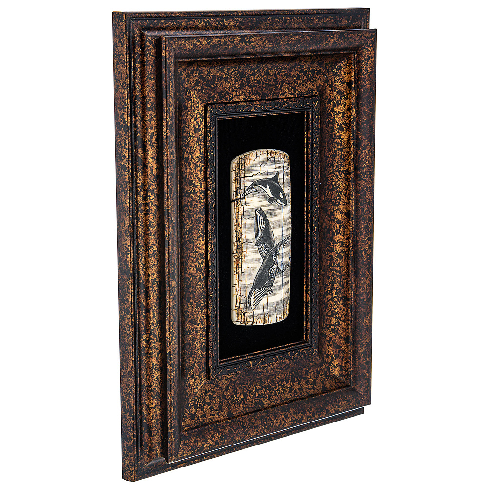 Панно из кости «Подводный мир» 25 х 34 см - интернет магазин Русь Велика я фото 3