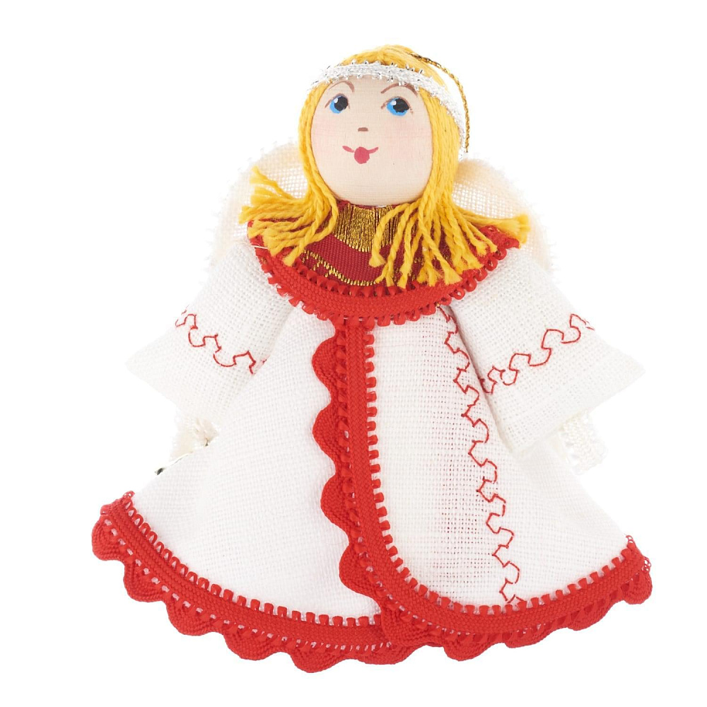 Кукла подвесная «Ангел с колокольчиком» - интернет магазин Русь Велика я 