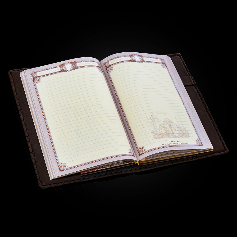 Набор с ежедневником и ручкой «ФСБ». Гравюра Златоуст - интернет магазин Русь Велика я фото 2