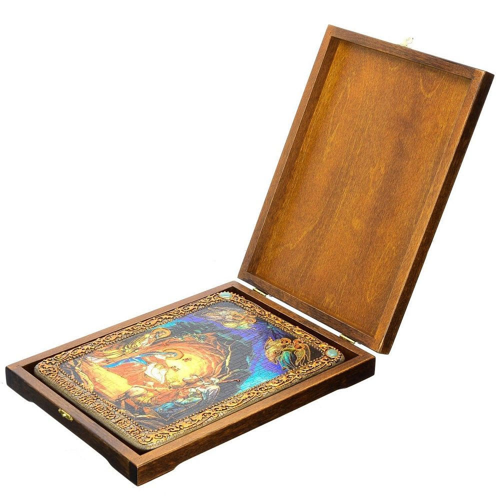 Икона «Рождество Христово» 15 х 20 см - интернет магазин Русь Велика я фото 3