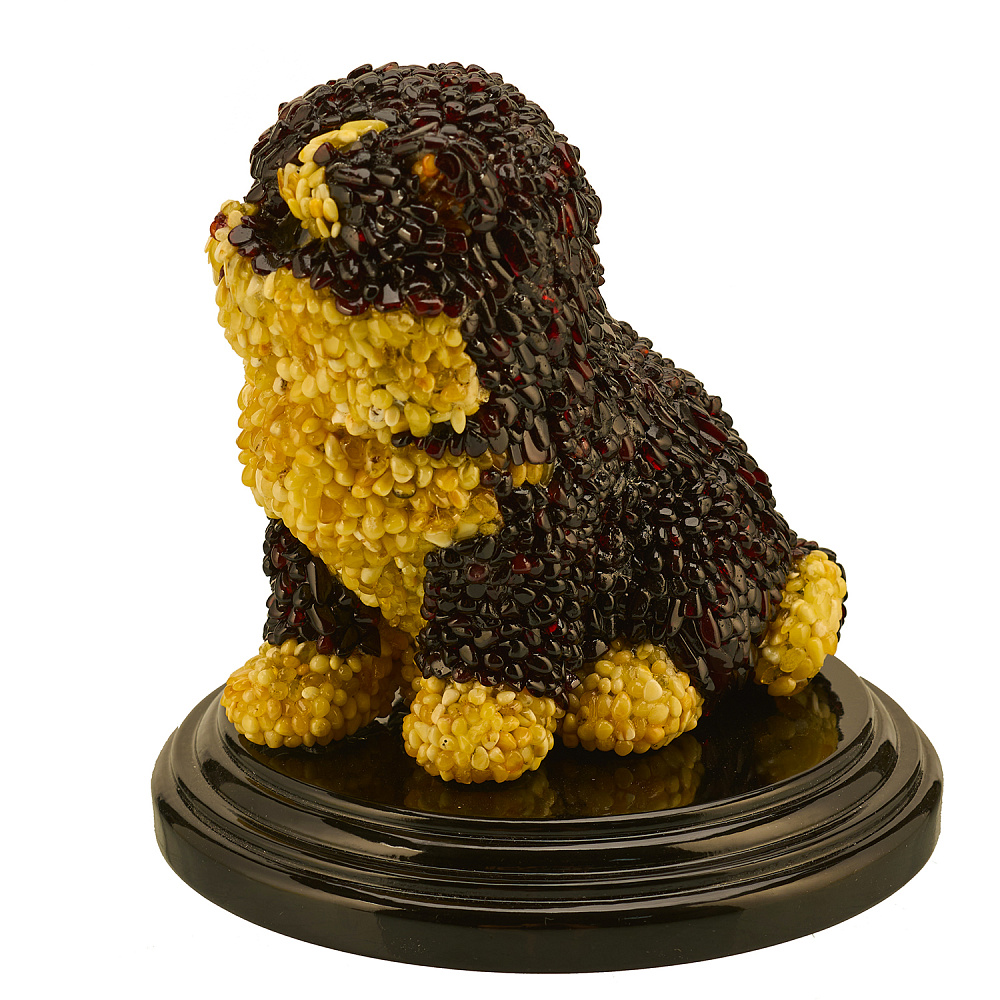 Скульптура из янтаря «Котенок» - интернет магазин Русь Велика я фото 2