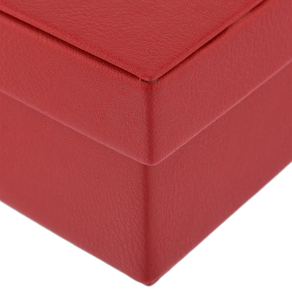 Подарочная упаковка из экокожи красная - интернет магазин Русь Велика я фото 3