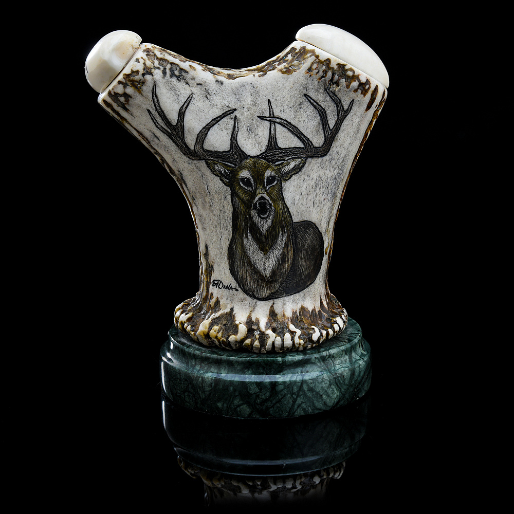 Статуэтка из кости «Олень» - интернет магазин Русь Велика я 