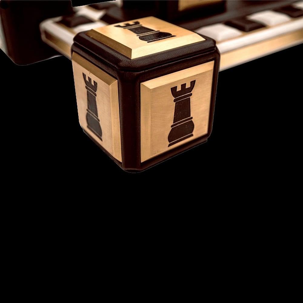 Подарочная книга «Шахматы. 2000 лет истории». Кожаный переплёт - интернет магазин Русь Велика я фото 5