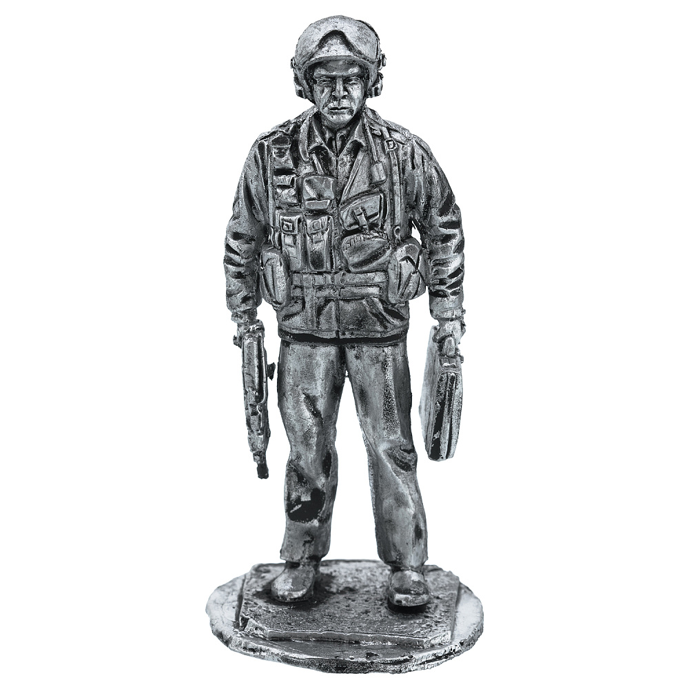 Оловянная миниатюра «Штурман полка ВКС РФ» - интернет магазин Русь Велика я 