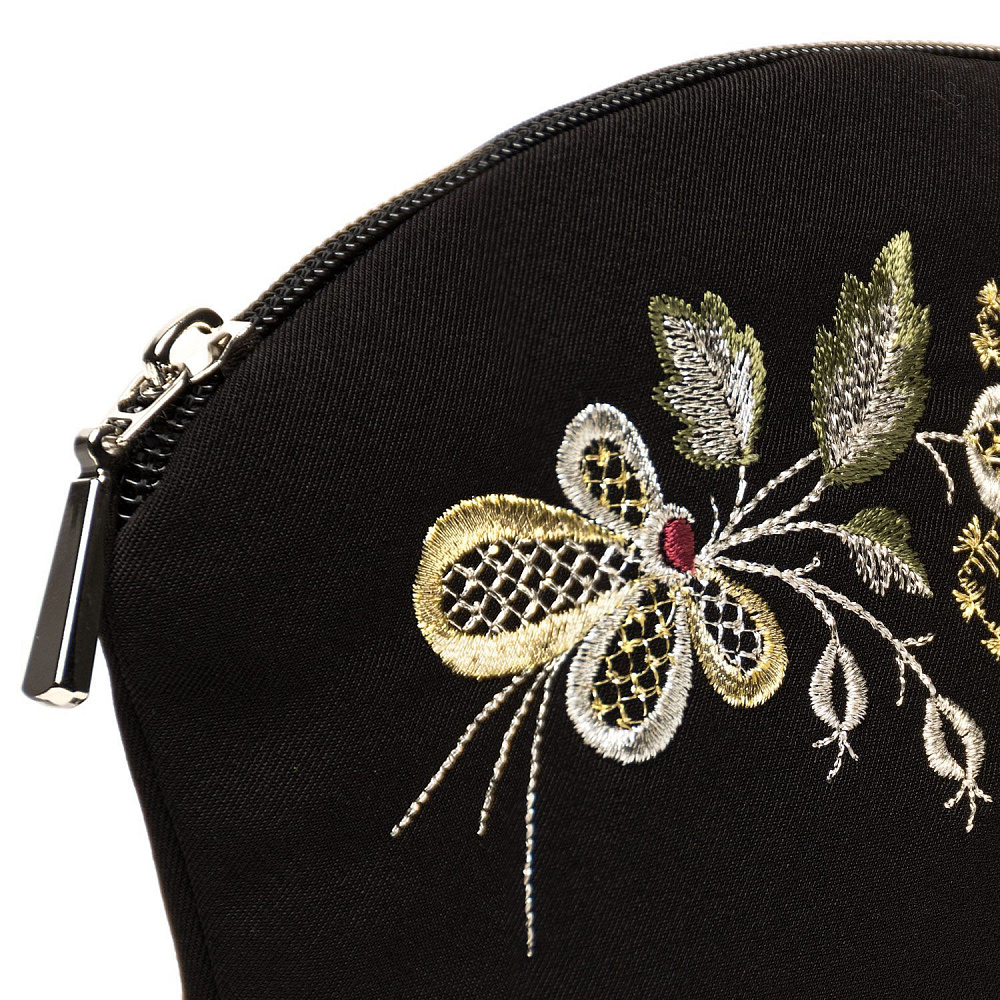 Косметичка «Заря». Черная с вышивкой - интернет магазин Русь Велика я фото 2