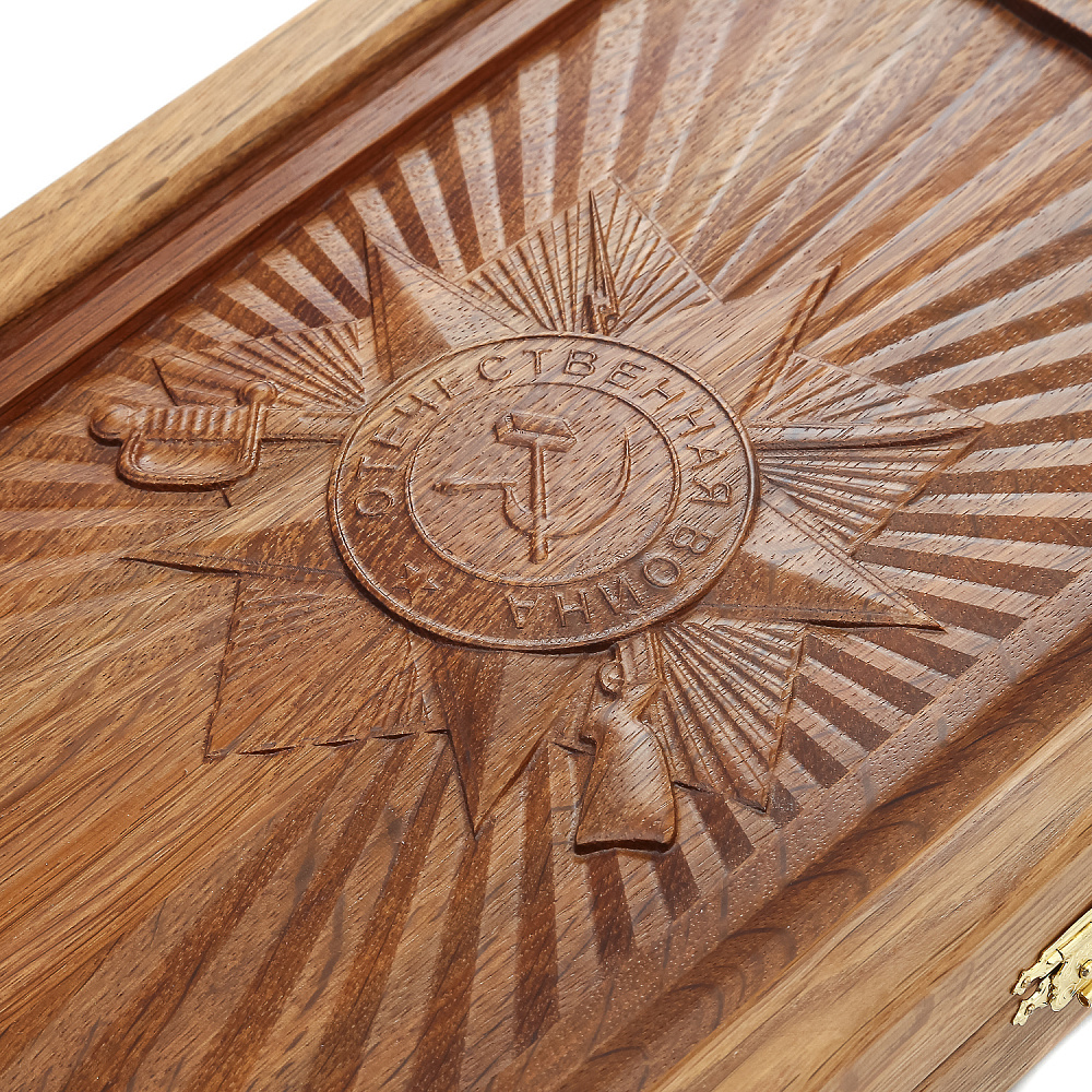 Нарды-шашки «Орден Великой Отечественной Войны» - интернет магазин Русь Велика я фото 4