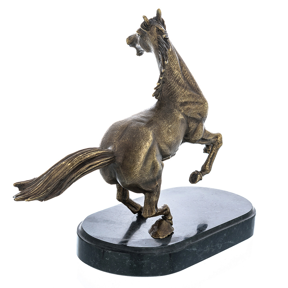 Бронзовая скульптура «Вздыбленный конь» - интернет магазин Русь Велика я фото 3