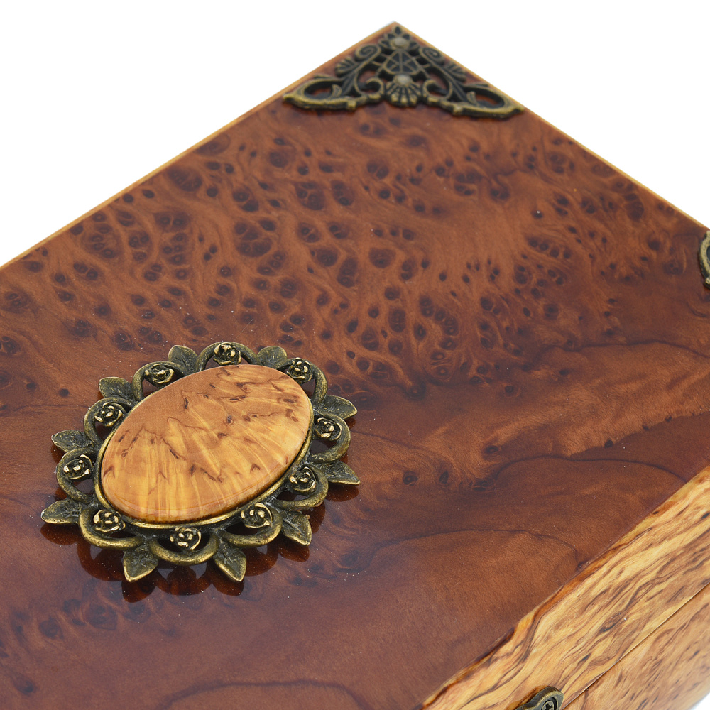 Шкатулка из карельской березы - интернет магазин Русь Велика я фото 2