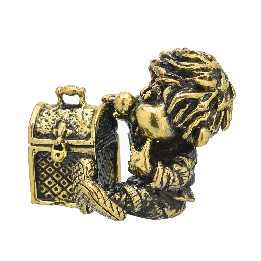 Бронзовая статуэтка «Домовенок богатство» - интернет магазин Русь Велика я фото 1