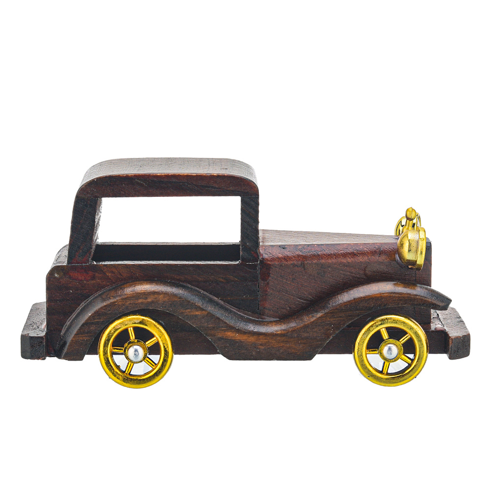 Деревянная игрушка «Ретро автомобиль» - интернет магазин Русь Велика я фото 1