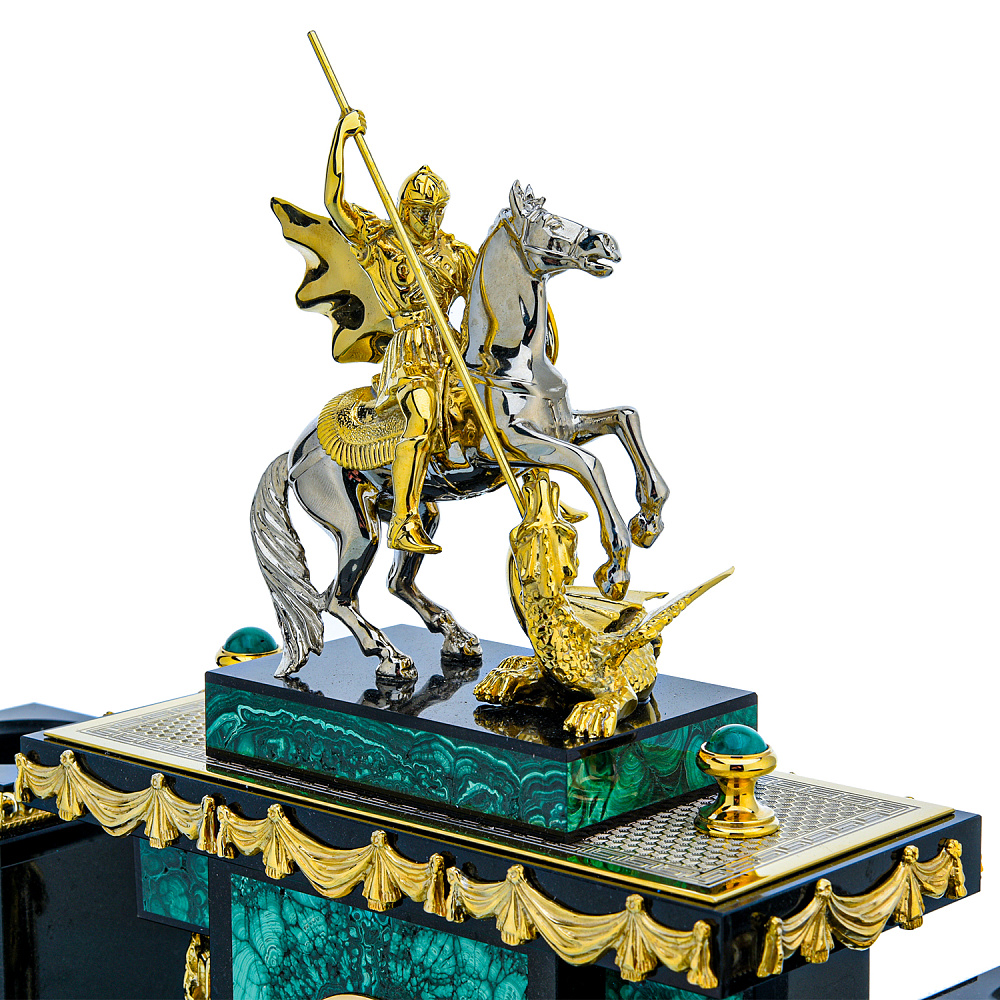 Настольный письменный набор «Георгий Победоносец» - интернет магазин Русь Велика я фото 5