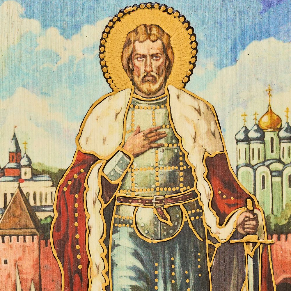 Икона «Александр Невский» 20х15 см - интернет магазин Русь Велика я фото 2