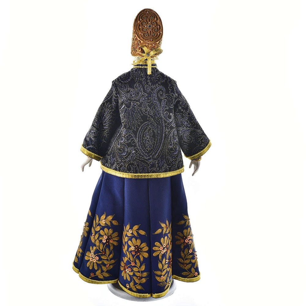 Интерьерная фарфоровая кукла ручной работы «Купчиха» - интернет магазин Русь Велика я фото 2