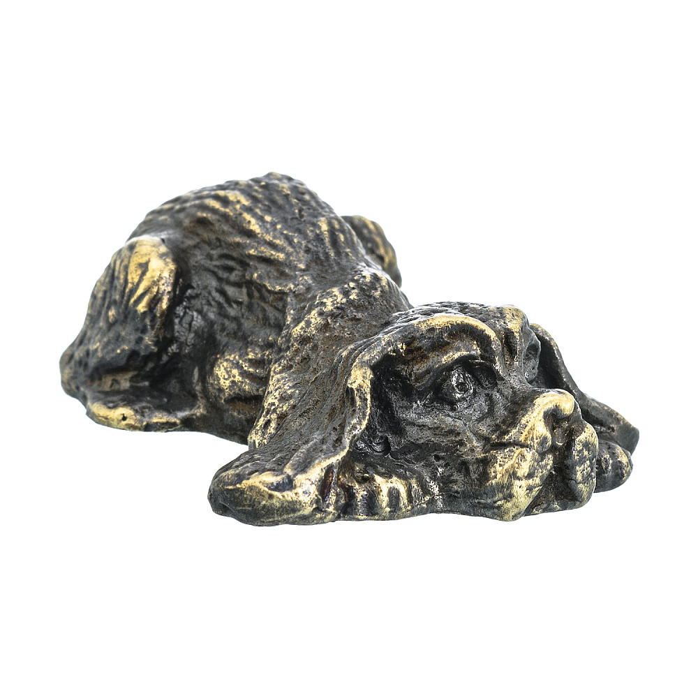 Бронзовая статуэтка «Щенок» - интернет магазин Русь Велика я фото 3