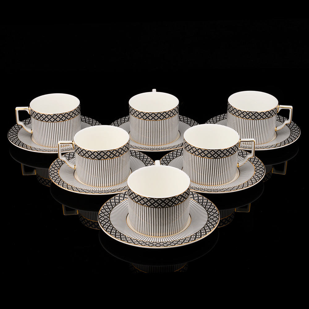 Чайный сервиз на 6 персон «Elegant». Форма Элегия. ИФЗ - интернет магазин Русь Велика я фото 4