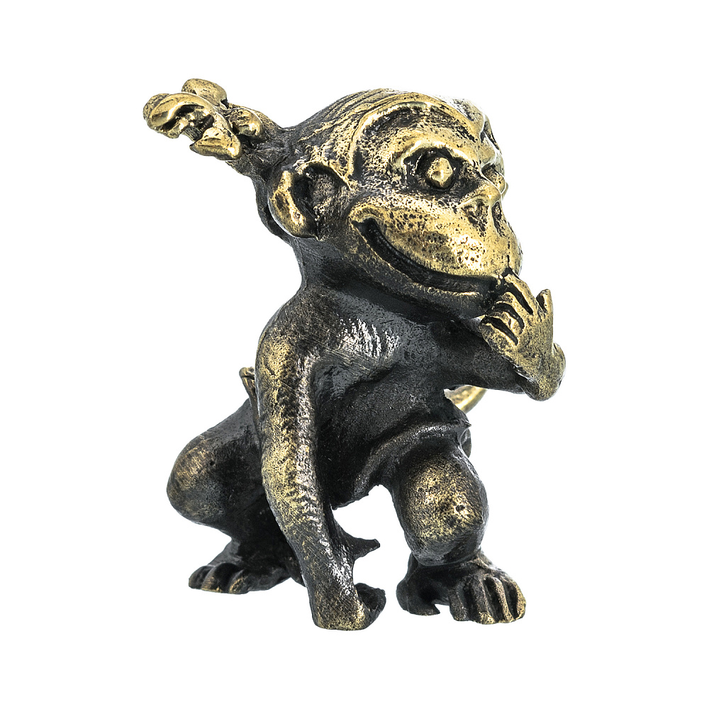 Бронзовая статуэтка «Обезьянка Клара» - интернет магазин Русь Велика я 