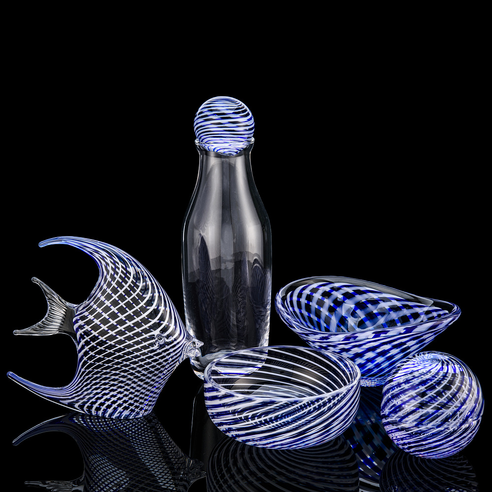 Набор посуды «Кобальт» - интернет магазин Русь Велика я 