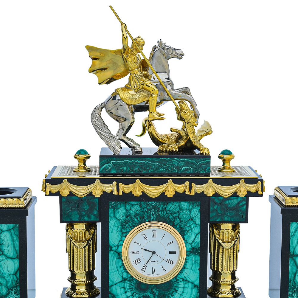 Настольный письменный набор «Георгий Победоносец» - интернет магазин Русь Велика я фото 4