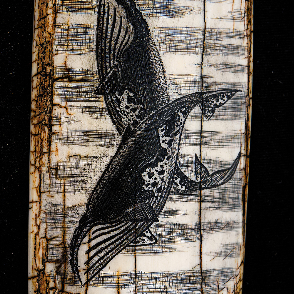 Панно из кости «Подводный мир» 25 х 34 см - интернет магазин Русь Велика я фото 2