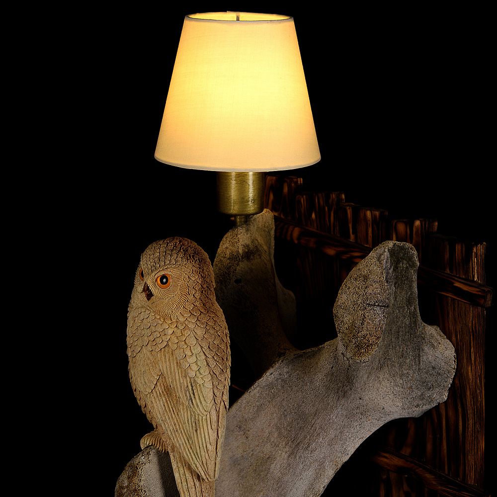 Светильник из кости кита «Сова» - интернет магазин Русь Велика я фото 8