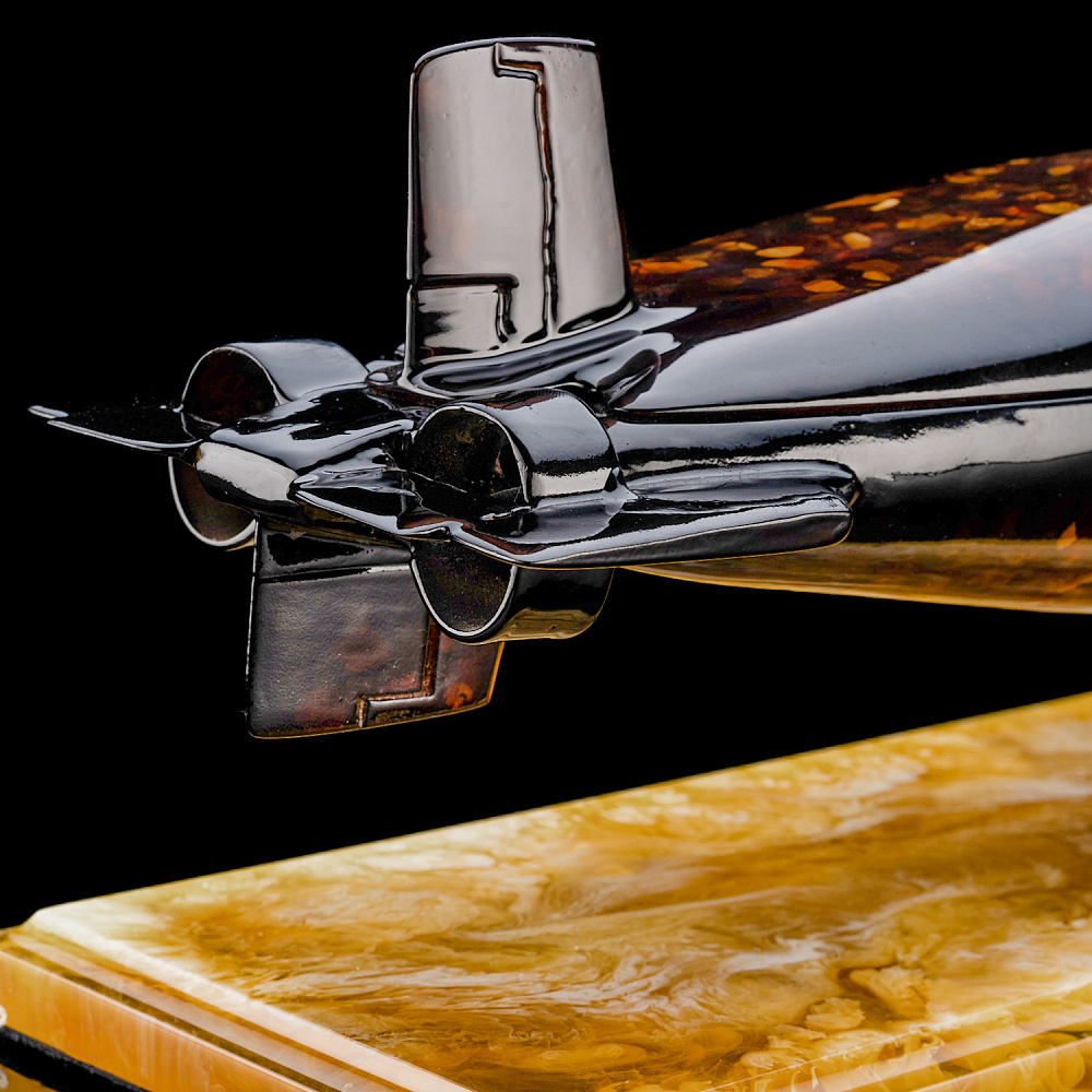 Бар из янтаря «Макет подводной лодки» - интернет магазин Русь Велика я фото 4