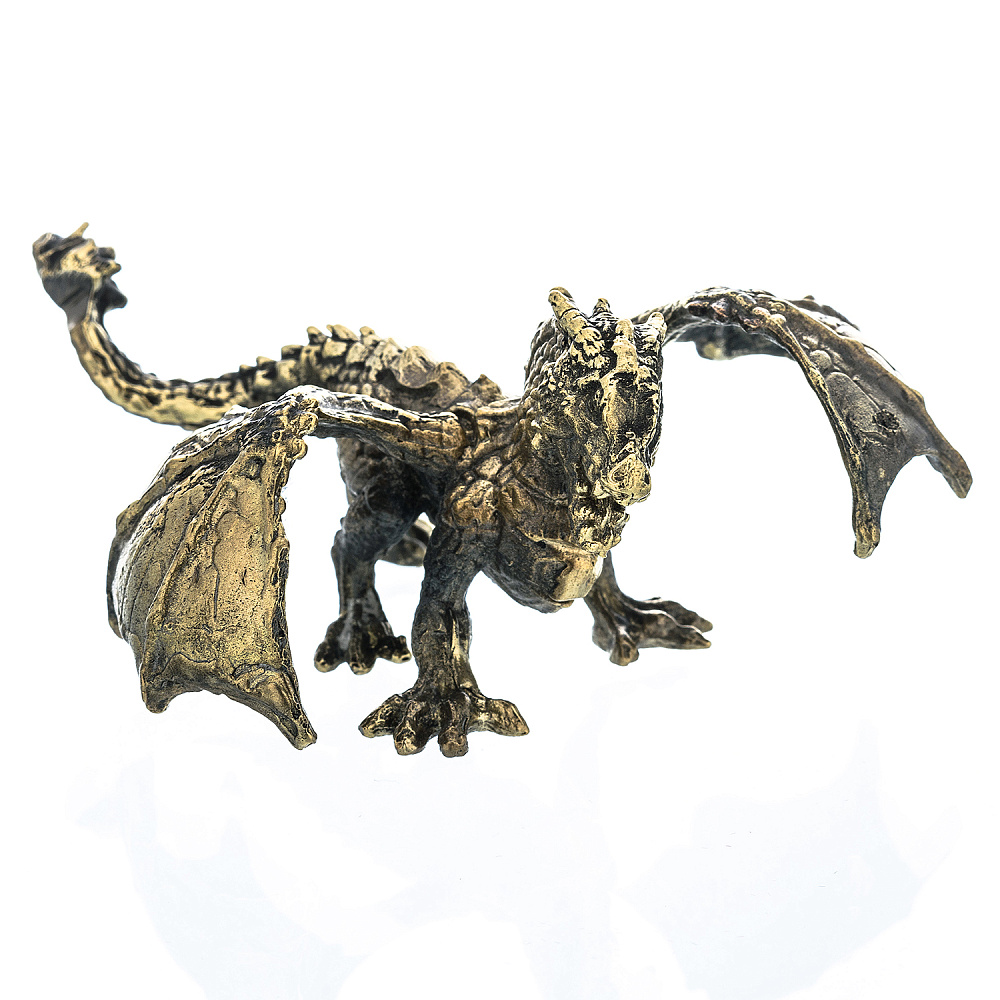 Бронзовая скульптура «Дракон» - интернет магазин Русь Велика я фото 1