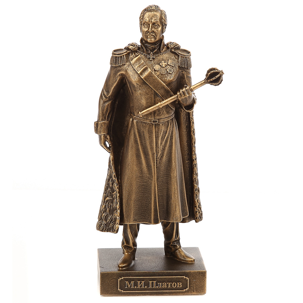 Статуэтка «Платов М.И.» - интернет магазин Русь Велика я 
