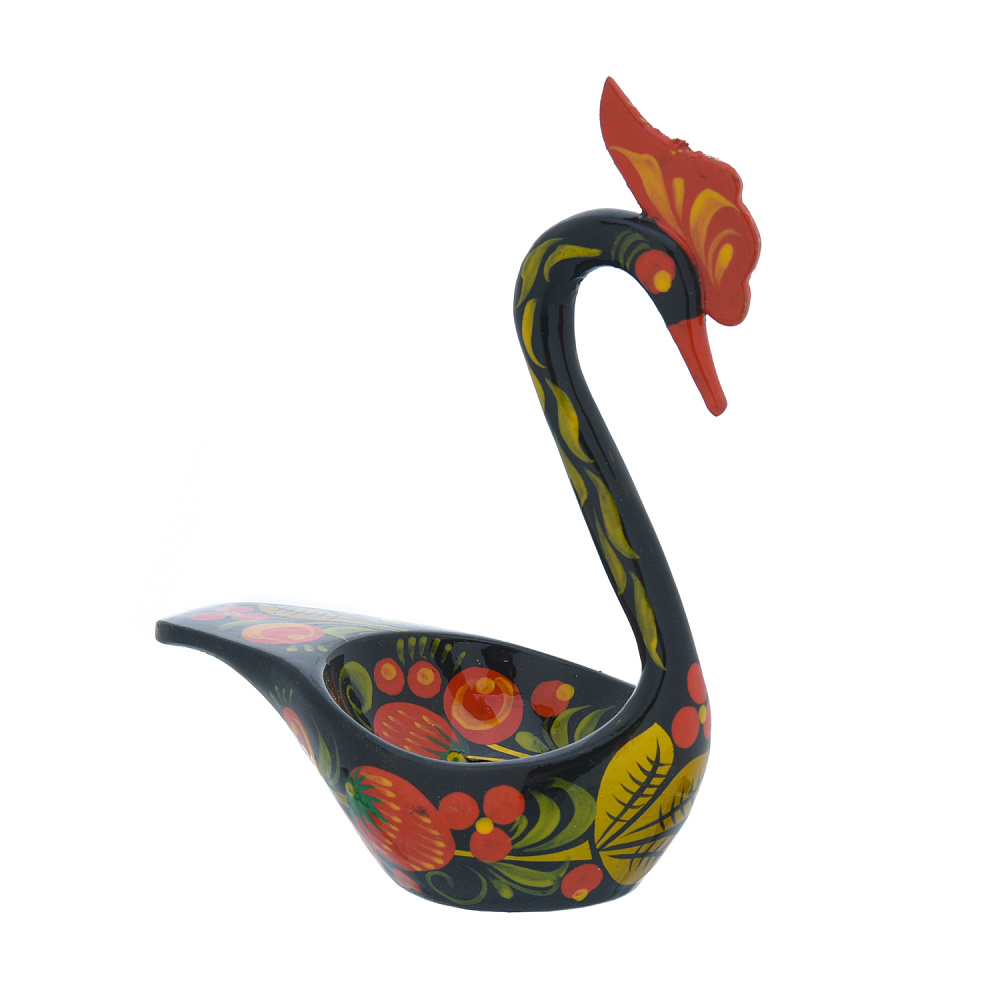 Братина «Лебедь». Хохлома - интернет магазин Русь Велика я 