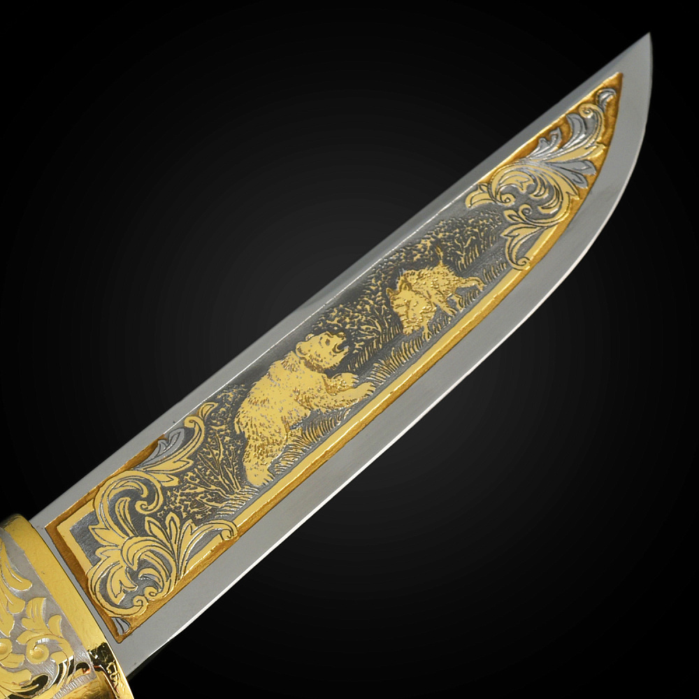 Нож сувенирный «Федерал». Златоуст - интернет магазин Русь Велика я фото 2