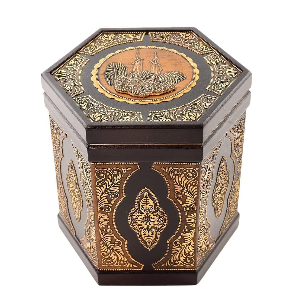 Береста короб шестигранный - интернет магазин Русь Велика я 